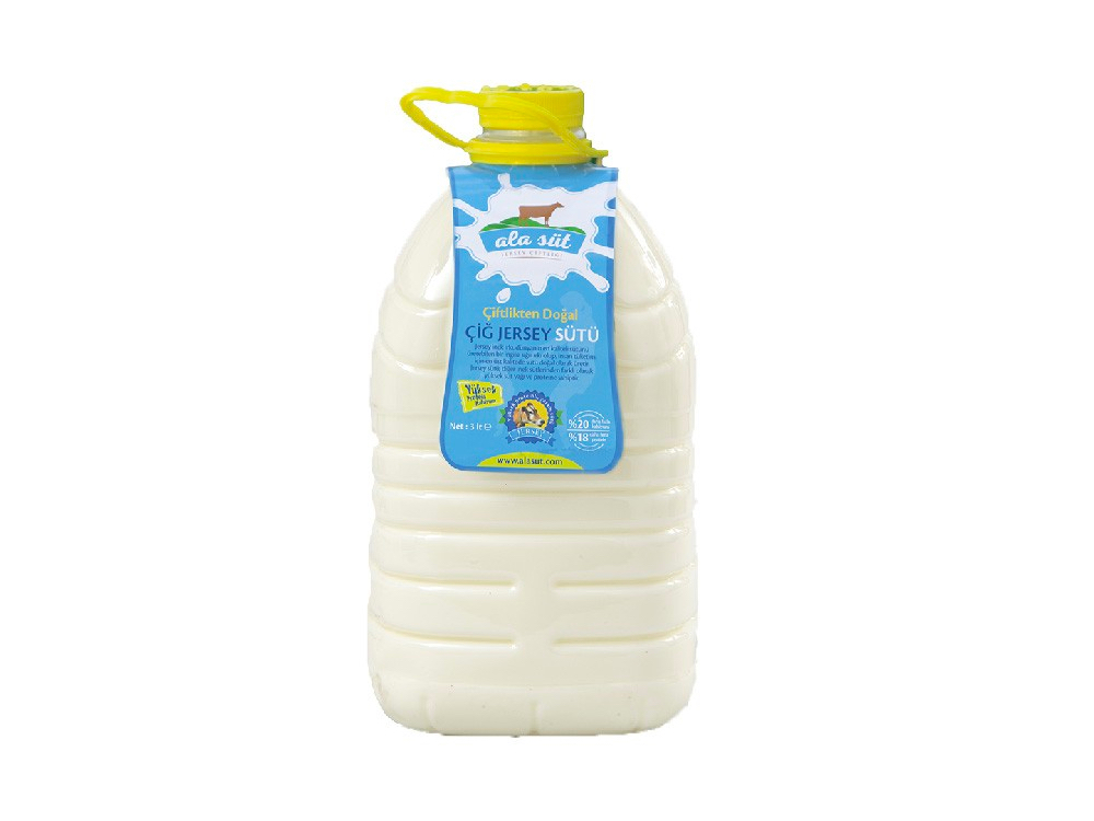 %100 Jersey Çiğ Sütü